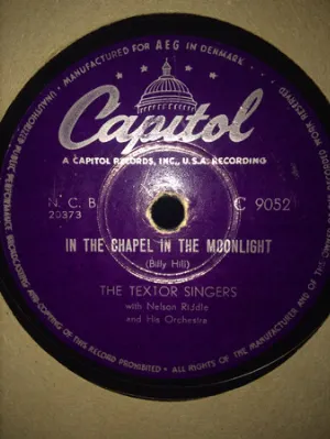Pochette de In the Chapel in the Moonlight / The Little Shoemaker de Nelson Riddle and His Orchestra