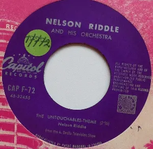 Pochette de The Untouchables Theme / The Green Leaves of Summer de Nelson Riddle and His Orchestra