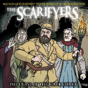 Pochette de The Scarifyers: The Curse of the Black Comet de Nicholas Courtney - Terry Molloy - Alex Lowe