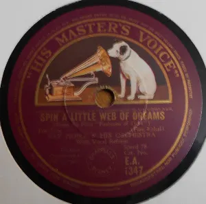 Pochette de Spin a Little Web of Dreams / It's Time to Say Goodnight de Ray Noble and His Orchestra