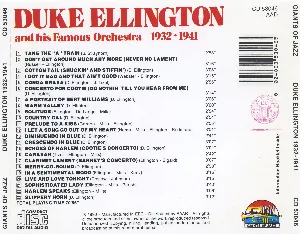 Pochette de 1932–1941 de Duke Ellington and His Orchestra