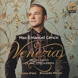 Pochette de Venezia: Opera Arias of the Serenissima de Riccardo Minasi - Max Emanuel Cenčić