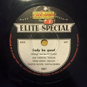 Pochette de Lady Be Good / Liza de Joe Venuti