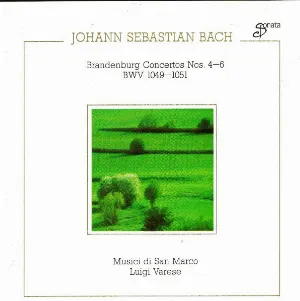 Pochette Brandenburg Concertos Nos. 4-6, BWV 1049-1051