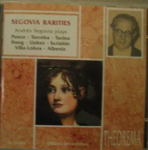 Pochette de Segovia Rarities de Andrés Segovia