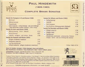 Pochette Complete Brass Sonatas