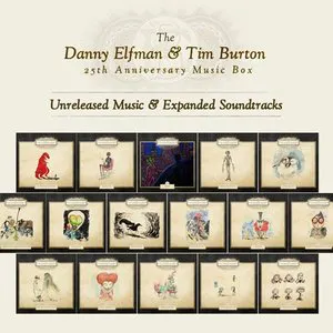 Pochette Danny Elfman & Tim Burton 25th Anniversary Music Box