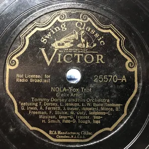 Pochette de Nola / Satan Takes a Holiday de Tommy Dorsey and His Orchestra