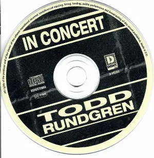 Pochette de In Concert de Todd Rundgren