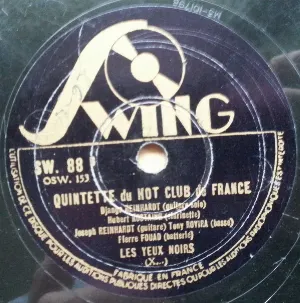 Pochette de Nuages / Les Yeux noirs de Alix Combelle - Quintette du Hot Club de France