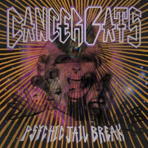 Pochette de Psychic Jailbreak de Cancer Bats