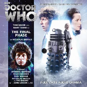 Pochette de Doctor Who: The Final Phase de David Warner - Toby Hadoke - Nicholas Briggs - Tom Baker