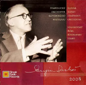 Pochette de Fantázia a burleska, op. 7 / Symfonická fantázia na B-A-C-H / Symfonietta rustica z r.1956 de Róbert Stankovský - Symfonický orchester Slovenského rozhlasu