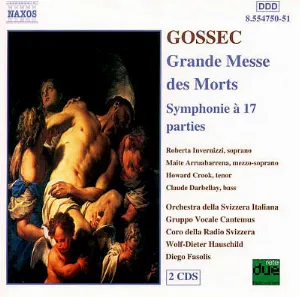 Pochette de Grande Messe des morts / Symphonie à 17 parties de Orchestra della Svizzera italiana - Howard Crook - Diego Fasolis - Roberta Invernizzi - Coro della Radio Svizzera, Lugano