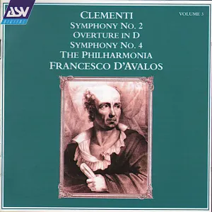 Pochette de Symphony No. 2 / Overture In D / Symphony No. 4 (Volume 3) de Muzio Clementi - Philharmonia Orchestra