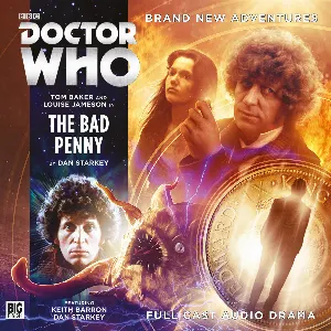 Pochette de Doctor Who: The Bad Penny de Louise Jameson - Dan Starkey - Tom Baker