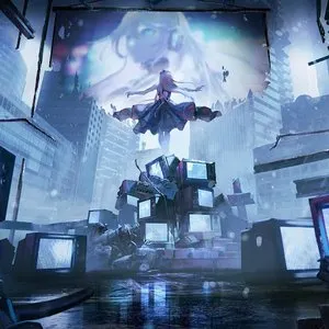 Pochette de ダブルラリアット [Double Bass Drum Remix 2021] de Utsu‐P