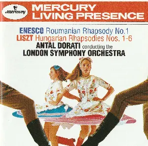 Pochette Enesco: Roumanian Rhapsody no. 1 / Liszt: Hungarian Rhapsodies