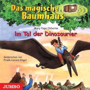 Pochette de Das magische Baumhaus, Folge 1: Im Tal der Dinosaurier de Mary Pope Osborne - Frank‐Lorenz Engel