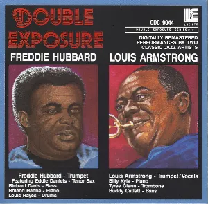 Pochette de Double Exposure de Freddie Hubbard - Louis Armstrong