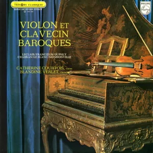 Pochette de Violon et clavecin baroques de Blandine Verlet