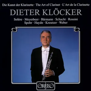 Pochette de Die Kunst der Klarinette de Dieter Klöcker