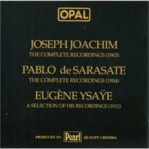 Pochette Joachim / Sarasate / Ysaÿe
