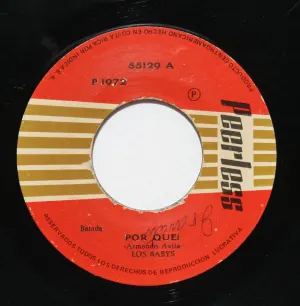 Pochette de Por qué! / Jamaica de Los Babys