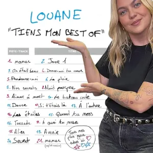 Pochette de Tiens mon best of de Louane