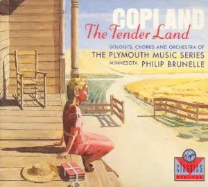 Pochette de The Tender Land de Aaron Copland