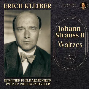 Pochette Johann Strauss II: The Waltzes by Erich Kleiber