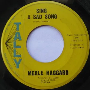 Pochette de Sing a Sad Song / You Don’t Even Try de Merle Haggard