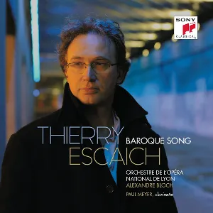 Pochette de Baroque Song de Paul Meyer - Orchestre de l’Opéra de Lyon - Thierry Escaich
