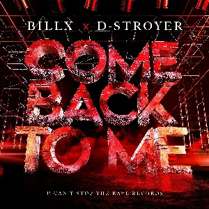 Pochette de Come back to me de Billx