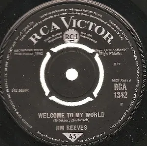 Pochette de Welcome to My World / My Juanita de Jim Reeves