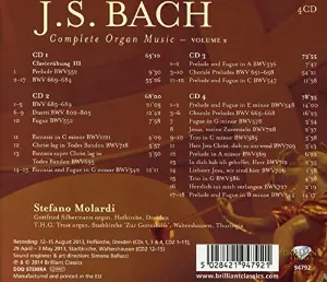 Pochette Complete Organ Music, Vol. 2