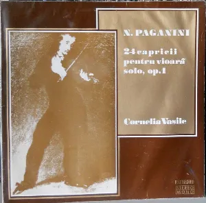 Pochette de 24 Capricii Pentru Vioară Solo, Op. 1 de Niccolò Paganini
