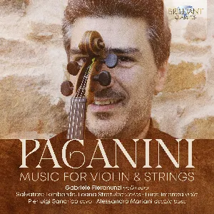 Pochette de Music for Violin & Strings de Niccolò Paganini