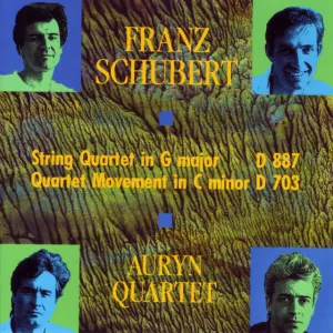 Pochette de String Quartet no. 15 / String Quartet no. 12 “Quartettsatz” de Auryn Quartet - Franz Schubert
