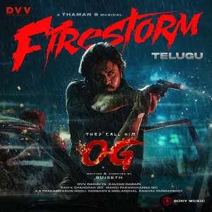 Pochette de Firestorm (From “They Call Him OG”) de Thaman S