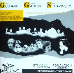 Pochette de Goudard / Garcin / Stravinsky de Igor Stravinsky