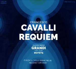 Pochette de Requiem / Motets de Francesco Cavalli