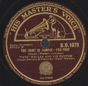 Pochette de The Joint Is Jumpin' / Jealous of Me de Fats Waller and His Rhythm