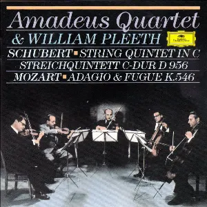 Pochette de Schubert: String Quintet in C / Mozart: Adagio and Fugue, K. 546 de Amadeus Quartet - Wolfgang Amadeus Mozart - Franz Schubert