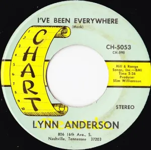 Pochette de I’ve Been Everywhere de Lynn Anderson
