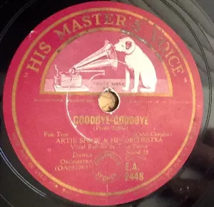 Pochette de Goodbye-Goodbye / Melancholy Mood de Artie Shaw and His Orchestra