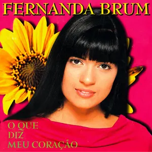 Pochette de O que diz meu coração de Fernanda Brum