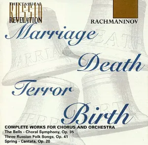 Pochette Marriage, Death, Terror, Birth: Complete Works for Chorus and Orchestra