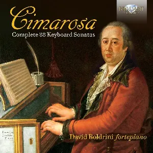 Pochette de Complete 88 Keyboard Sonatas de Domenico Cimarosa