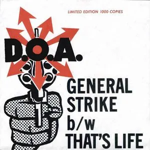 Pochette de General Strike de D.O.A.
